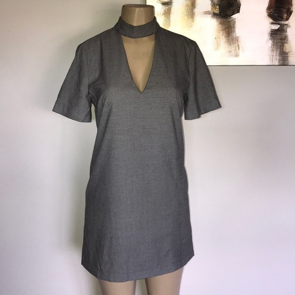 Zara Women Houndstooth Dress - Picture 6 of 10